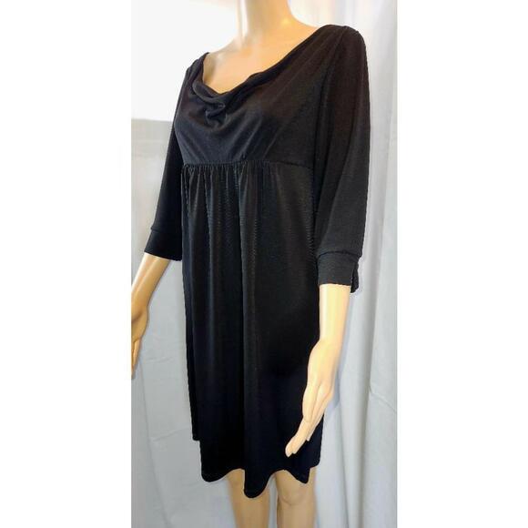 Maggy London Black Dress Size 6 - Picture 7 of 8